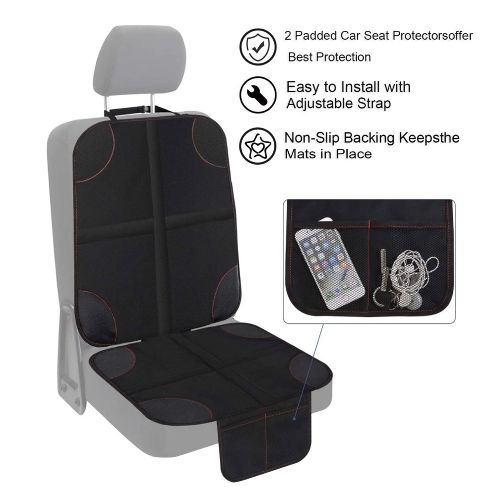 Omotor Anti-Slip Waterproof Universal Car Truck SUV Seat Protector